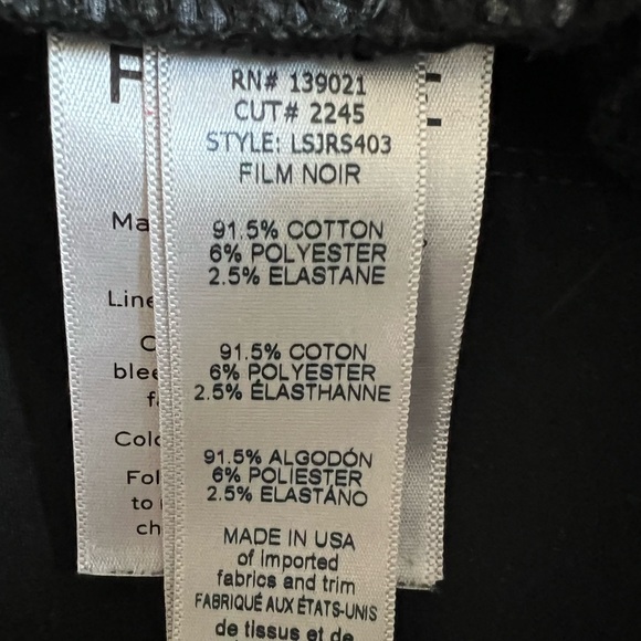 Frame Le Skinny de Jeans Stretch Denim Mid-rise Black Women’s size 26 - Picture 6 of 8